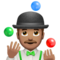 Person Juggling - Medium emoji on Apple